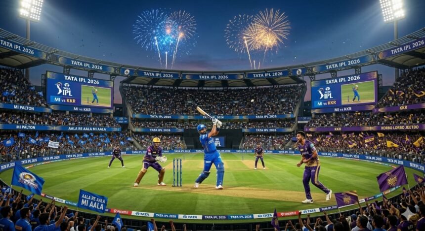 TATA IPL 2026 MI vs KKR: लाइव क्रिकेट अपडेट- Live India News