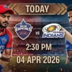 IPL 2026 DC vs MI: दिल्ली कैपिटल्स के कप्तान अक्षर पटेल ने टॉस जीतकर पहले गेंदबाजी करने का फैसला किया है।- Cricket Live