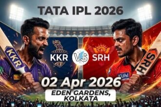 KKR vs SRH- Cricket Live